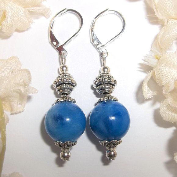 Earring, Dangle Earring, Blue Earrings, Blue Earring, Earring, Earring, NWT 7841 - Picture 1 of 8